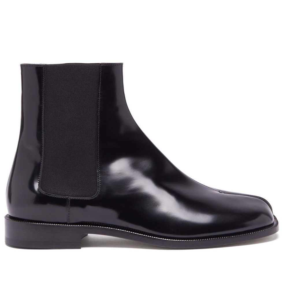 margiela black tabi