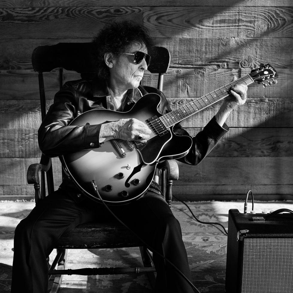 bob dylan guitar photoshoot celine hedi slimane